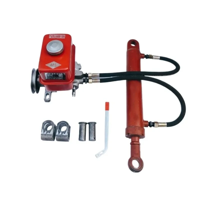 

Modified wood splitter press equipment bidirectional oil cylinder pump 5T oil cylinder