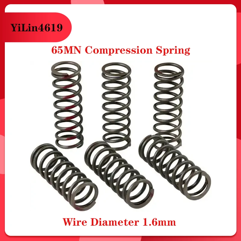 

Premium 65Mn Mechanical Spring 1.6mm - High Elasticity & Fatigue Resistance