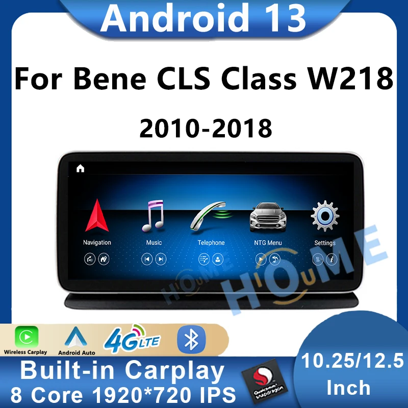 

Android 13 Qualcomm Car Radio Stereo For Mercedes Benz CLS W218 2011- 2018 Wireless Apple Carplay Android Auto GPS Navigation 4G