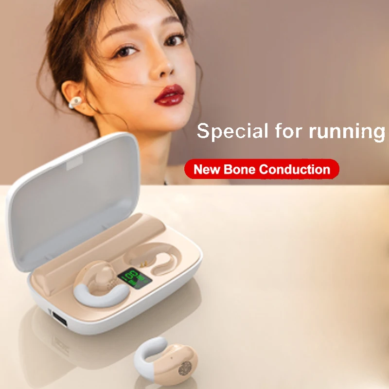 NEW Bone conduction bluetooth Ear Clip with Mic TWS for Itel A25 Itel A25 A 25 ItelA25 vivo Y33s Y 33s Vivo Y33s V2109 VivoY33S