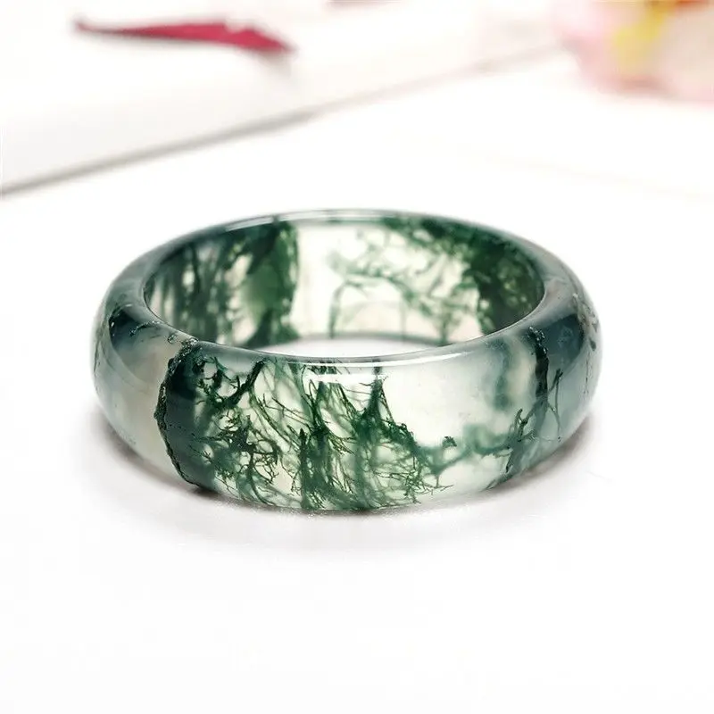 Natural Moss Agate …