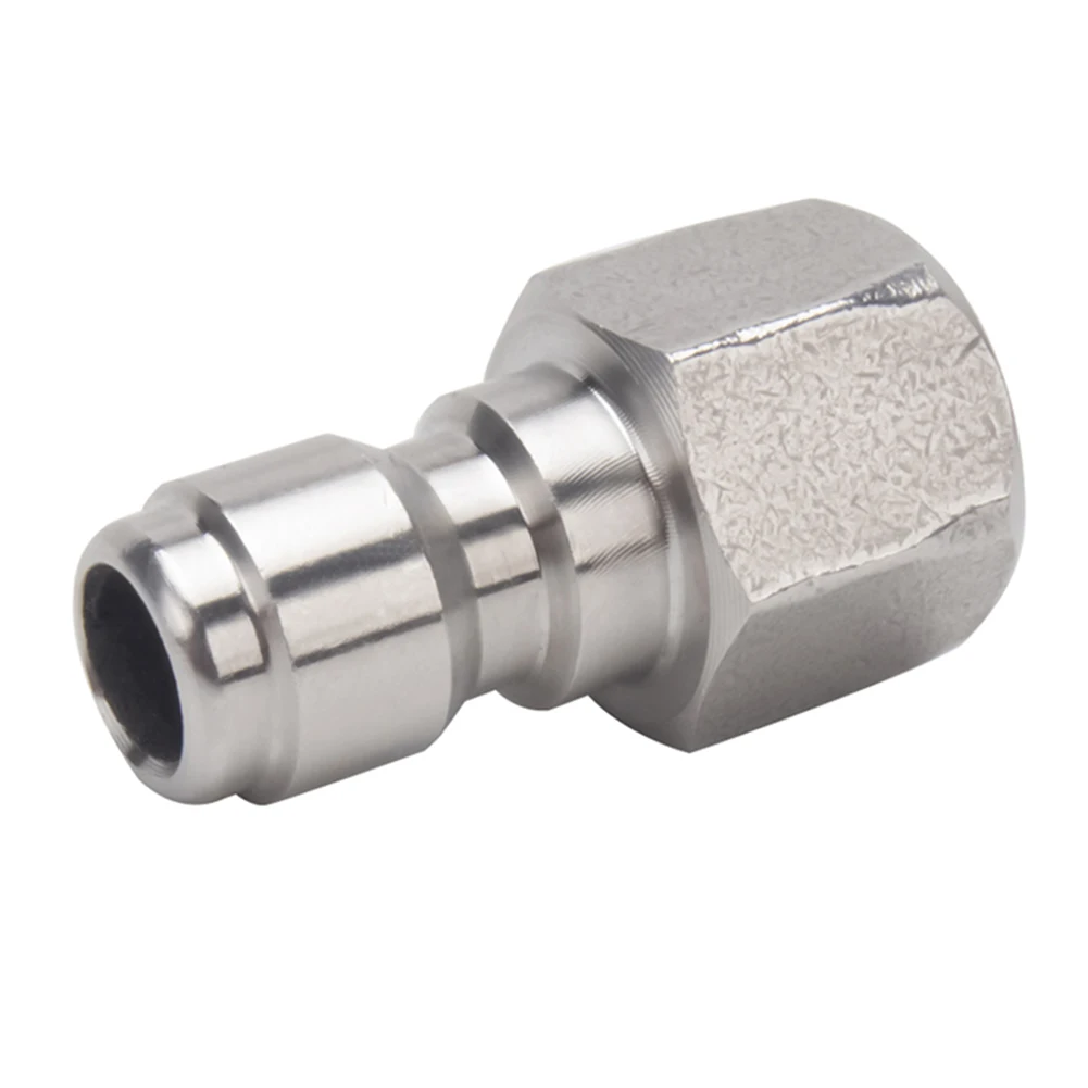 Conector De Lavadora De Pressão, Acoplamento De Rosca De Cobre, Adaptador De Liberação Rápida, Encaixe Masculino, Jardim Adaptador De Rega, Irrigação Por Gotejamento, 1/4