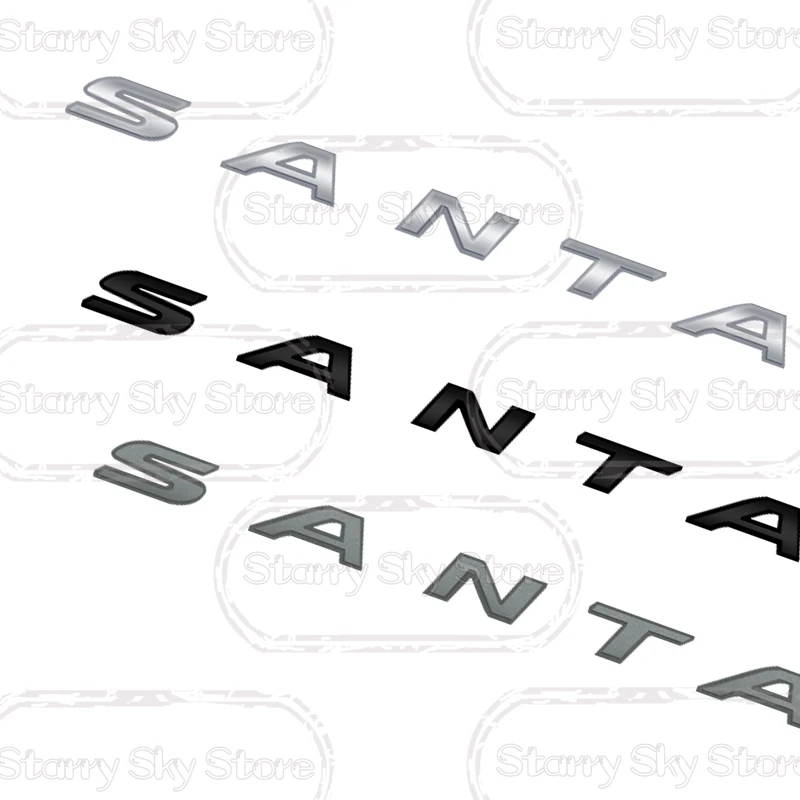 Car Front hood Letter Emblem N Line 2010-2020 2021 2022 2023 Glossy black Grey Metal Badge Logo Body Decals Rear Trunk Sticker