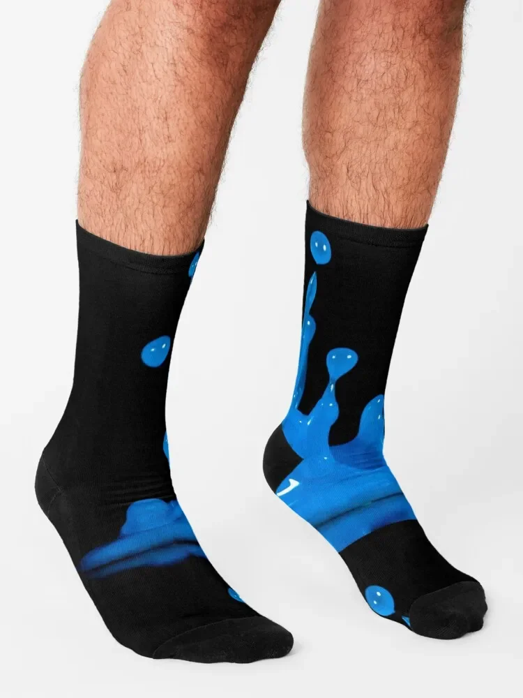 Chaussettes de sport de golf pour hommes et femmes, bas essentiels, groupe bleu