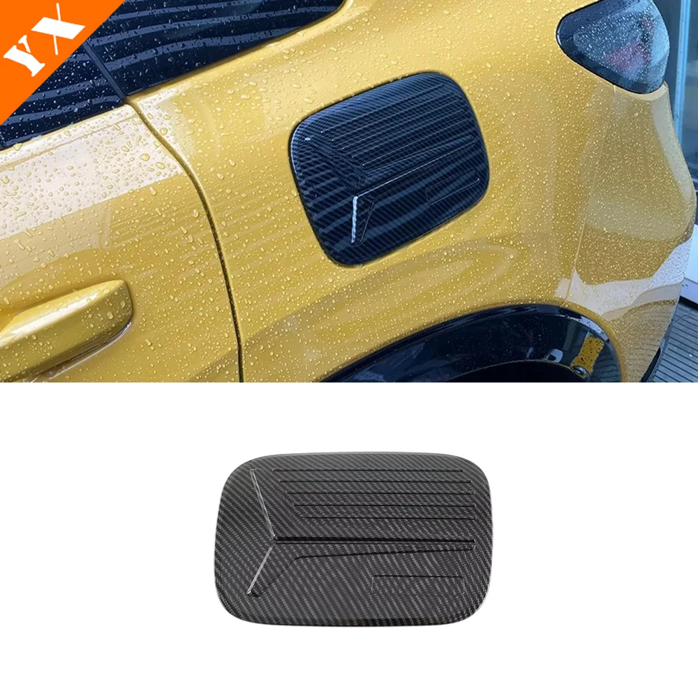 

Carbon look Trim For Honda ZR V ZR-V Accessories 2022-2025 Car Gas Fuel Tank Cap Decor Protector Garnish Sticker Cover 1 pcs