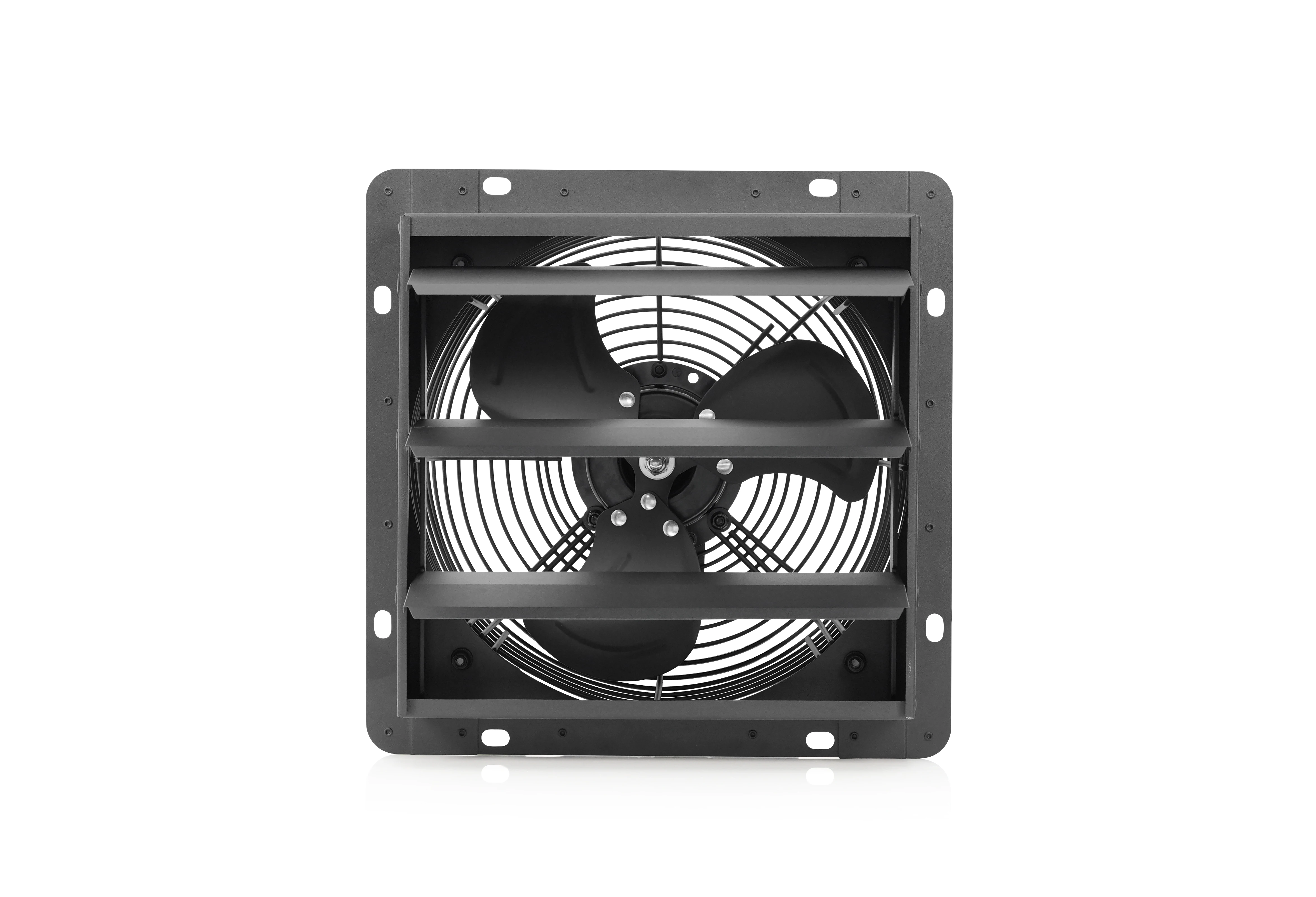 AC EC Axial Exhaust Fans Silent Manufacturer Quiet Shutter Exhaust Fan 10 Inch HA-250ME Window Exhaust Fan OEM/ODM