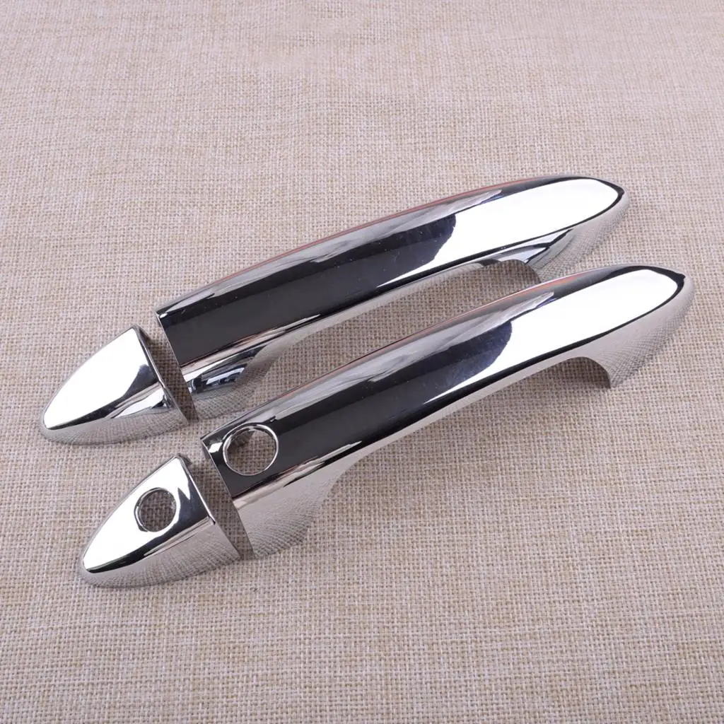8pcs/Set Chrome ABS Smart Door Handle Cover Trim Fit for Honda Pilot 2016 2017 2018 2019 2020 2021