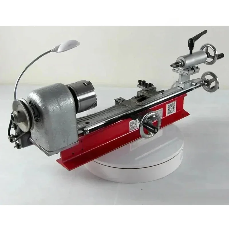 

Exquisite Mini Desktop Lathe/DIY Household Instrument Lathe/Metal/Watch/Woodworking/350W Household Lathe