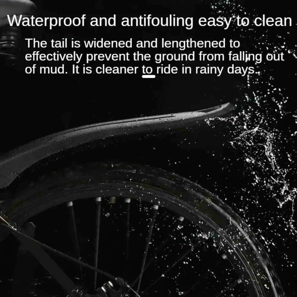 

26Inch Bicycle Fenders Front Rear Tire Wheel Adjustable Mountain Bike Mudguard Easy to Clean Quick Release Protector Bike Guard
