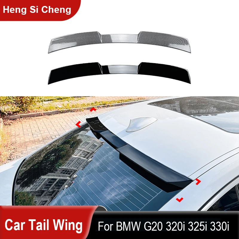 

Автомобильный задний спойлер для BMW 3 серии G20 2019 + 320i 325i 330i, задний спойлер на крышу, высокоэффективный Автомобильный задний спойлер, автомобильный Декор