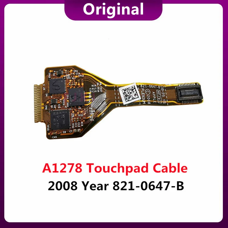 

Original Touchpad Trackpad Flex Cable For Macbook Pro 13" A1278 2008 2009 2010 2011 2012 Year