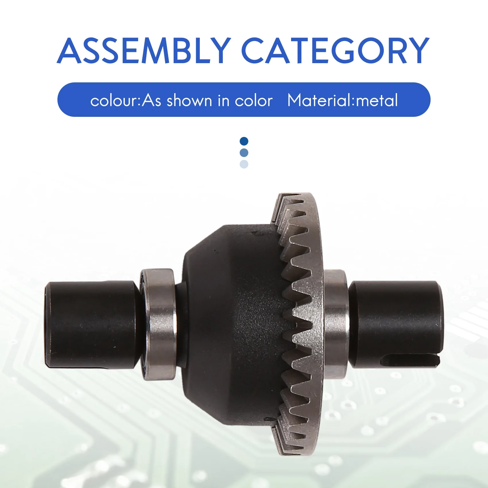 مجموعة تفاضلية بدون فرش لسباق الفهد JLB ، قطع غيار وإكسسوارات السيارات بالتحكم عن بعد ، ، EA1057