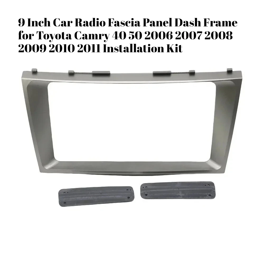 

9-дюймовая автомобильная рама с лицевой панелью для Toyota Camry 40 50 2006 2007 2008 2009 2010 2011 Установочный комплект