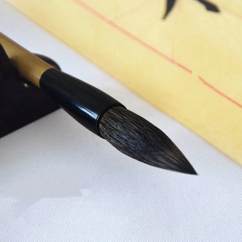 Mouse Whisker Mixed Hair Lian Brush Set Ouyang Xun Tian Yingzhang Regular Script Calligraphy Pen Landscape Chinese Painting Pen