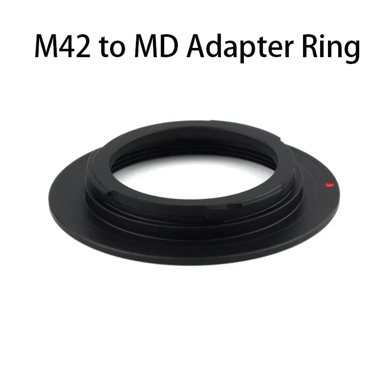 M42-MD /MC M42X1 screw lens Manual MF Mirror Lens For Minolta body adapter ring