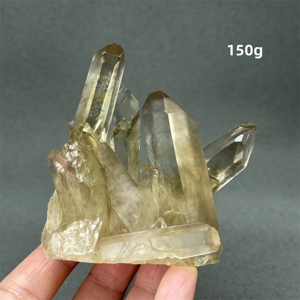 Citrine Specimen Tower Crystal Natural Quartz Stone Mineral Energy Healing Spiritual Aura Witchcraft Home Decoration