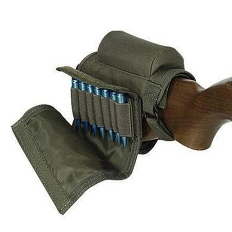 Support réglable pour crosse de fusil, support de balle en nylon, sac d'adhérence pour munitions