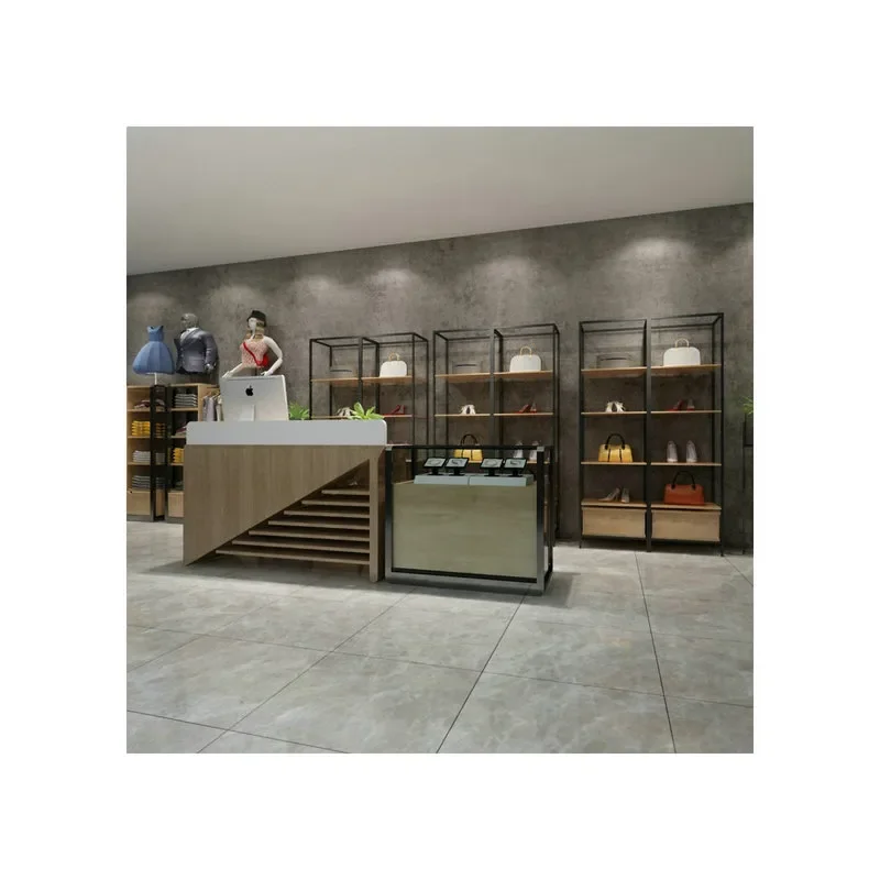Custom Marble Reception Desk for Office Mall Store Front Counter Checkout Welcome Table