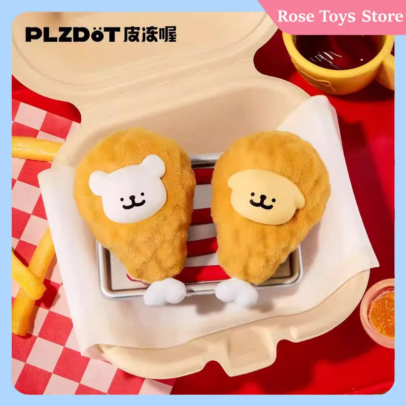 

Genuine Line Puppy Fast Food Restaurant Series Figure Blind Box Toys Mystery Box Cute Desktop Ornament Model Girl Birthday Gift