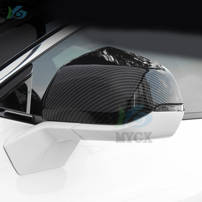 

Rearview Mirror Cap Wing Side Mirror Cover Fit FORD MONDEO 2022 + ABS Chrome Plated Carbon Brazing Performance Car Accessories