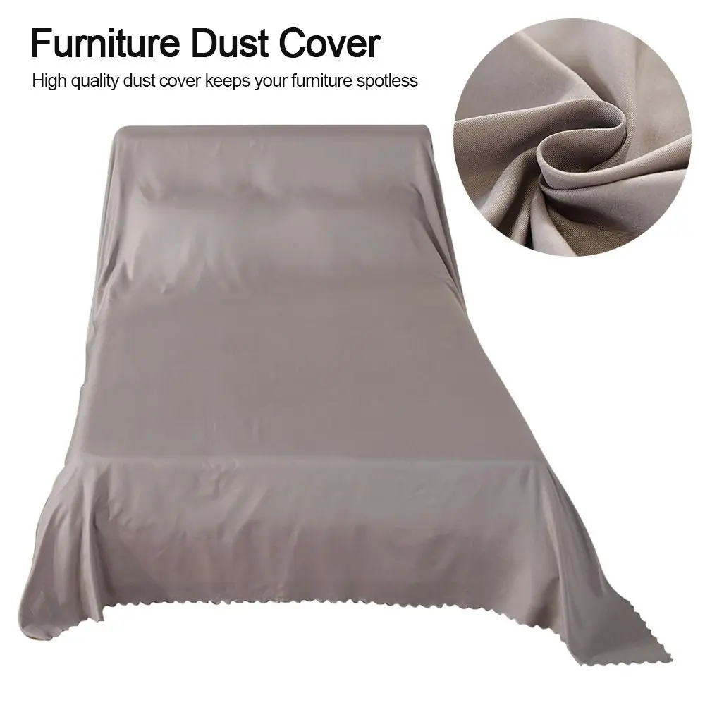 New Breathable Furniture Dust Cover Large Size Mold Resistant Protector Cover Grey Dust Sheet Bed Sofa Tea Table Chair