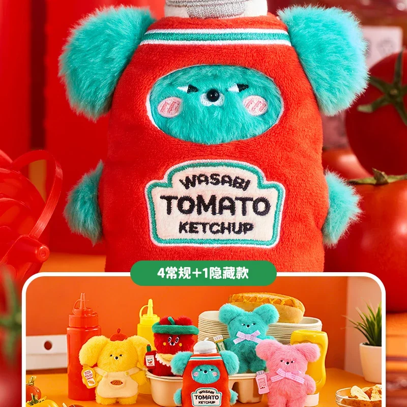TOYZERO WASABI BEAR Seasonings Series caja ciega juguetes Kawaii Anime figura de acción sorpresa caja misteriosa muñecas niñas regalo