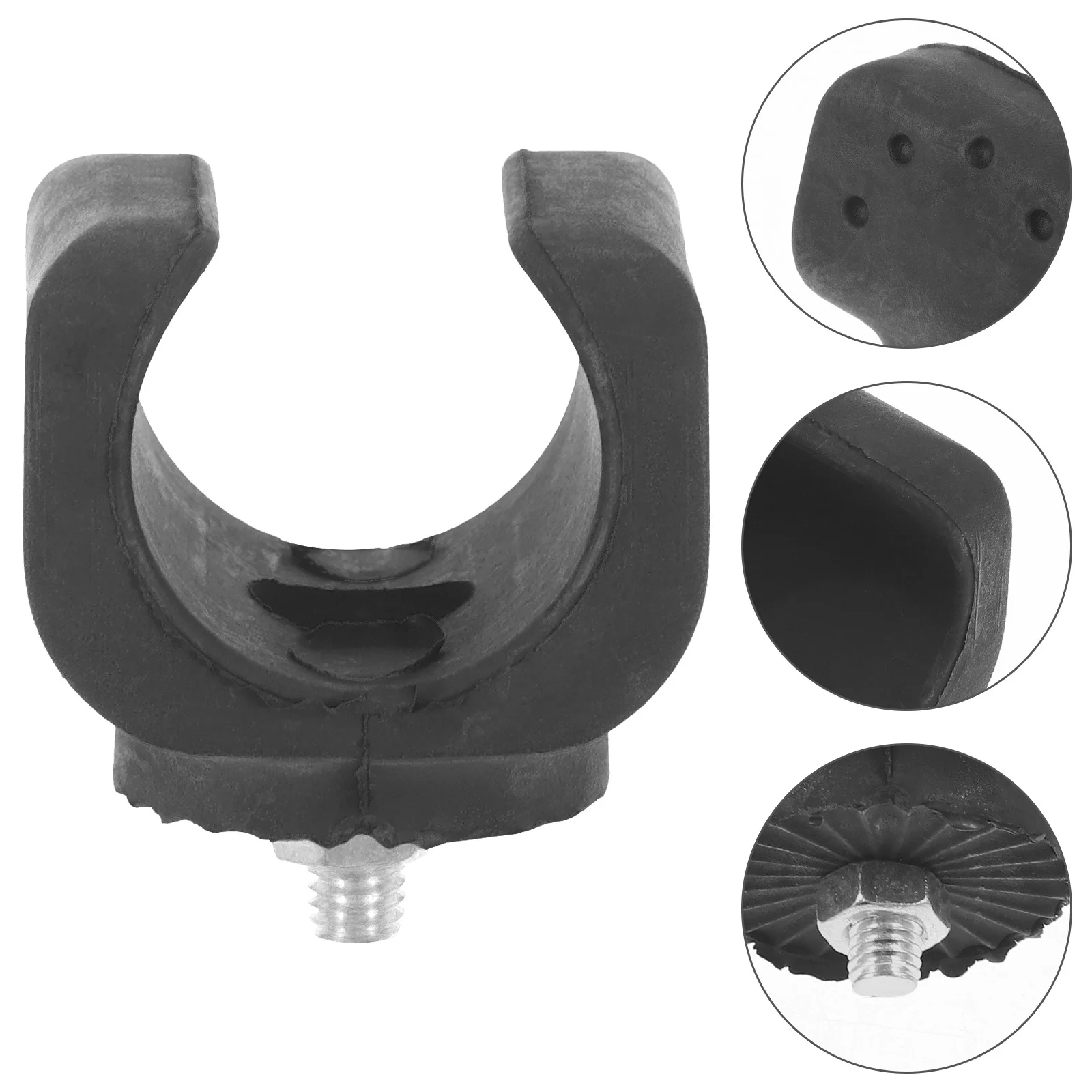 

Hard Hat Light Clip Mounting Bracket Flashlight Holder Durable Lightweight Easy Install Fire Band Headlamp Clips