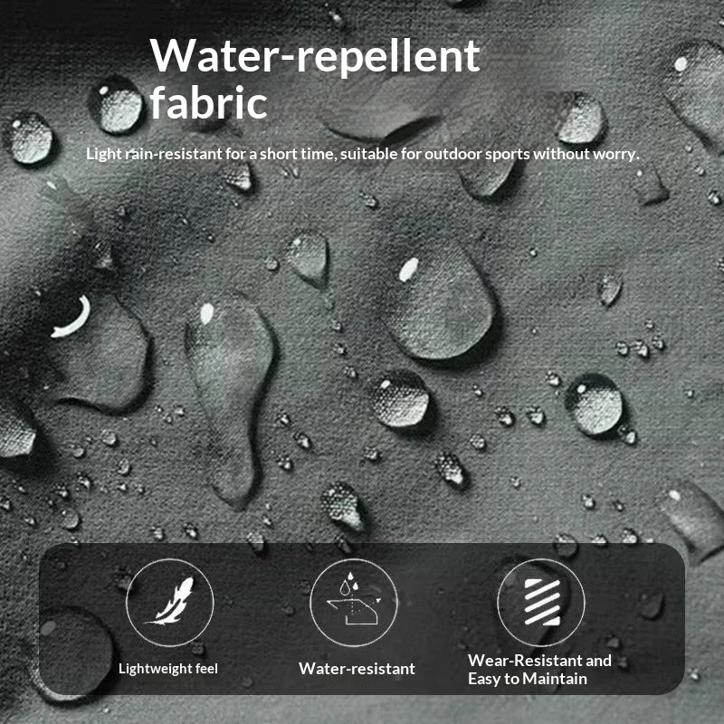 Men Sports Windbreaker Spring New Thin Hooded Jacket Windproof Rainproof Outdoor Four Seasons Coat