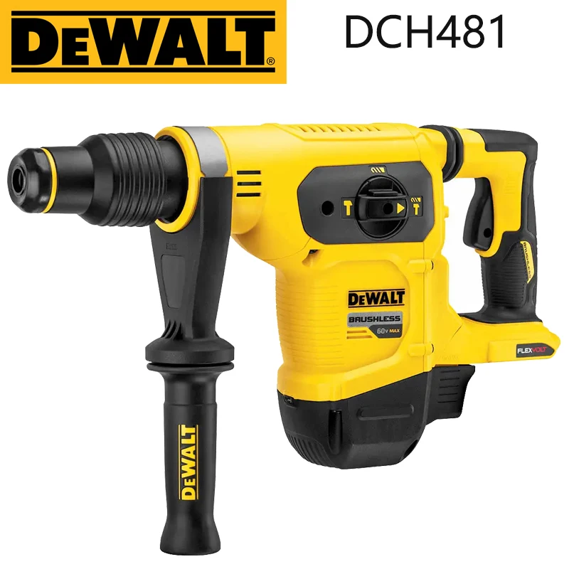 

Dewalt DCH481 40Mm 1-9/16In Brushless Cordless Rotary Hammer 60V Durable Electric Drill Power Bare Tool