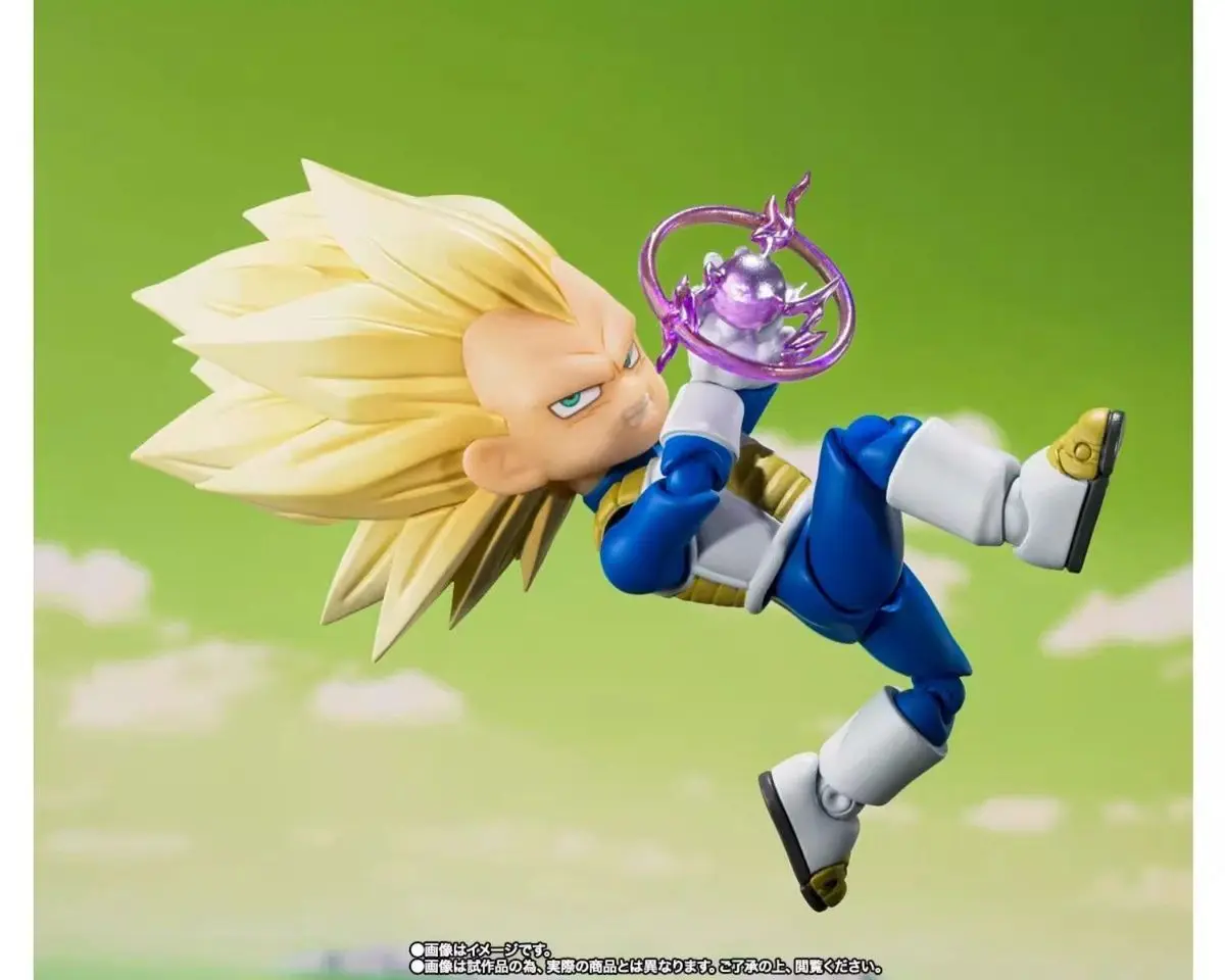 حقيقية SHF لعبة دراغون بول أنيمي الشكل دايما فيغيتا عمل الشكل SSJ3 فيغيتا تمثال جمع تمثال نموذج حلية اللعب هدية #4