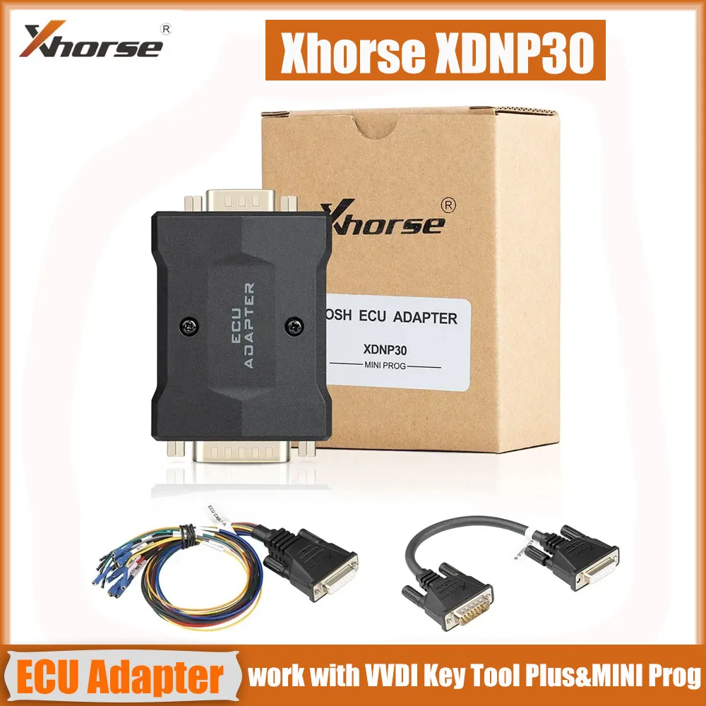 

Xhorse XDNP30 Work with VVDI Key Tool Plus and MINI Prog Xhorse Bosch ECU Adapter for BMW ECU ISN Reading Without Soldering
