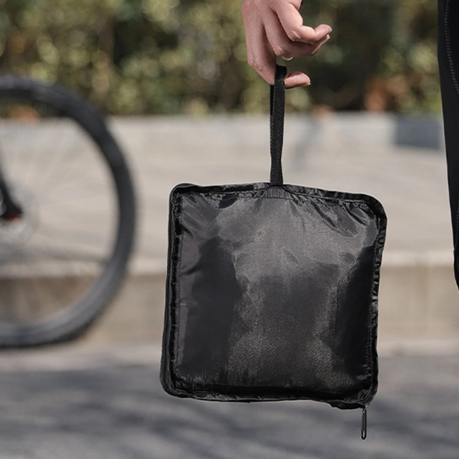 

Dust And Scratches Bike Dust Cover Waterproof Cover 110.5*196cm 19.5*19.5cm Black Elastic Hem Fastening Buckle