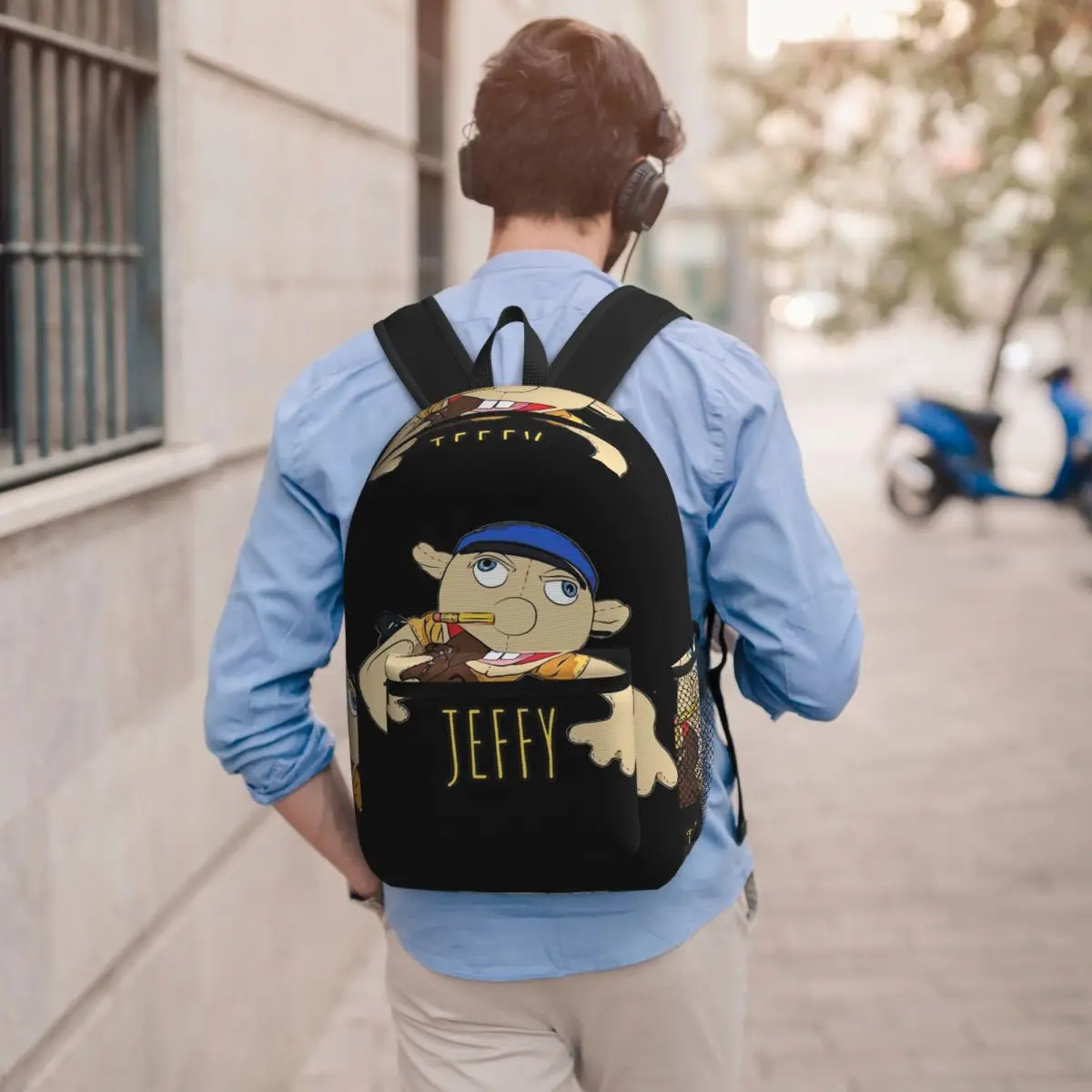 

Jeffy The Puppet Hot Selling! Backpack Student BookBag Kids School Bag Computer Shoulder Bags for Men Women