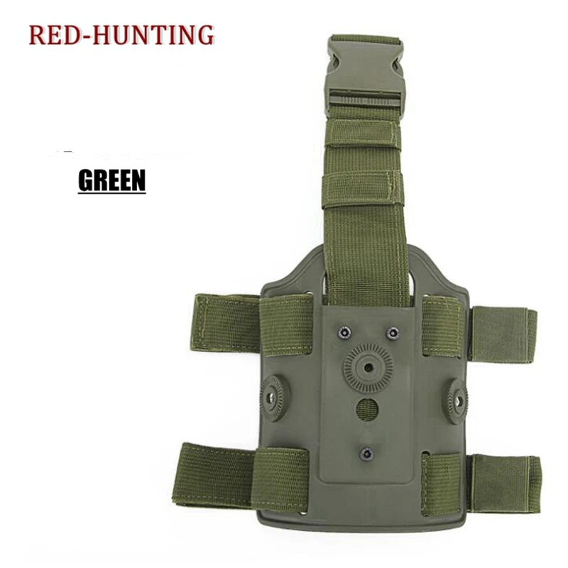 Hunting Accessories Tactical Drop Leg Holster Platform Universal Pistol Holster Thigh Holster Anti-slip Platform