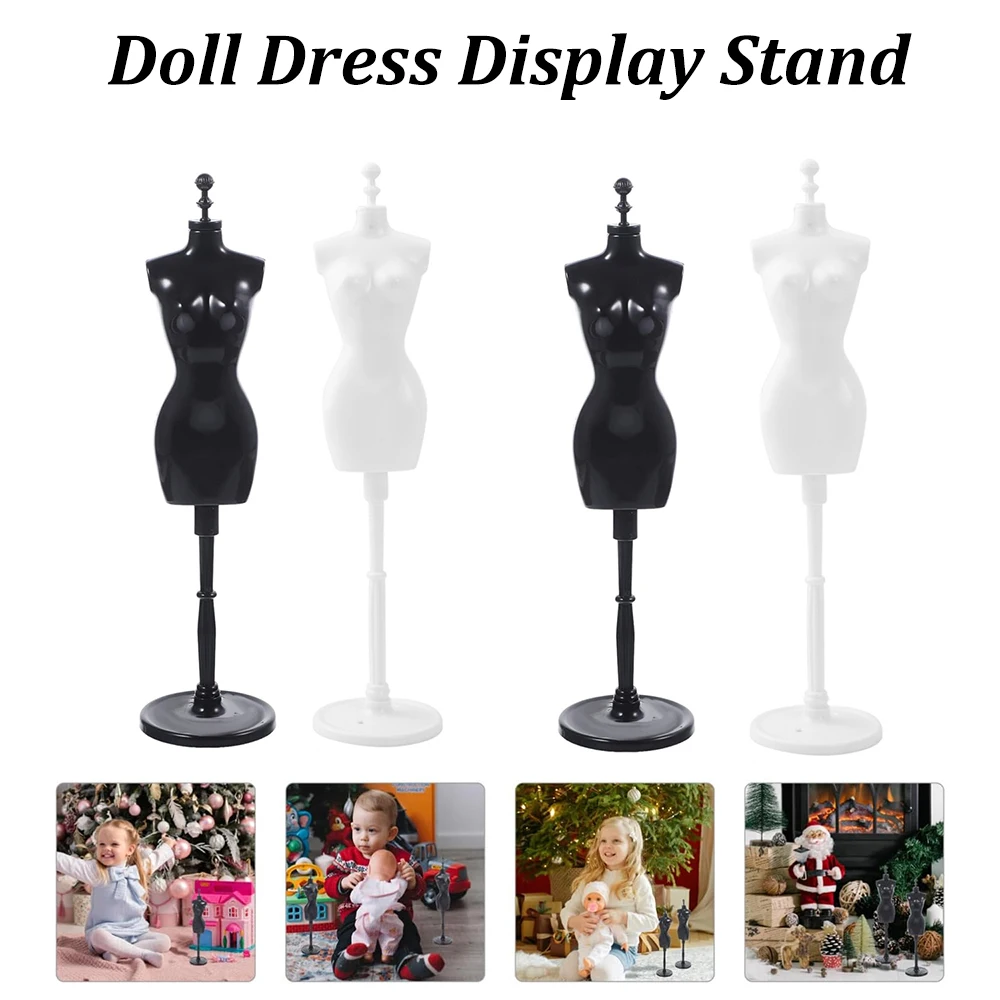 Doll Dress Form Cloth Gown Display Support Holder Demountable Display Stand  Accessories for Doll Dresses Dollhouse Decoration