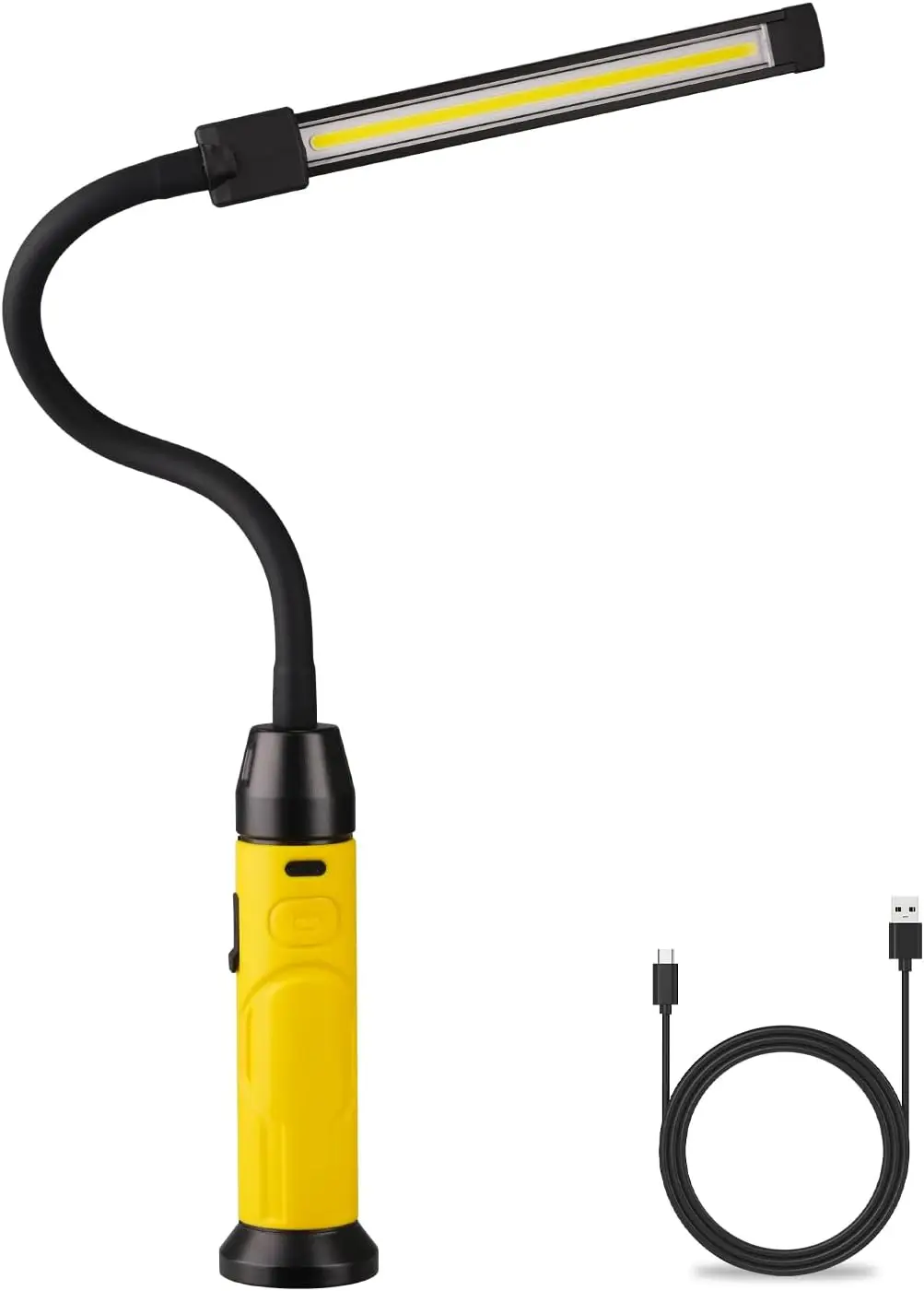 

Перезаряжаемый светодиодный рабочий фонарь с гибким штативом, 1000 люмен, магнитное основание для ремонта автомобилей и экстренного использования