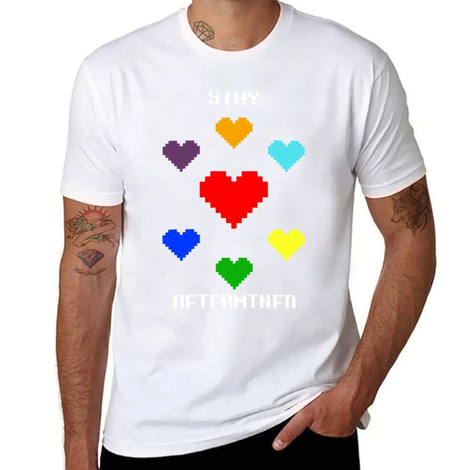 Stay Determined! T-Shirt t shirts for man cotton soft t shirt man casual T-Shirt