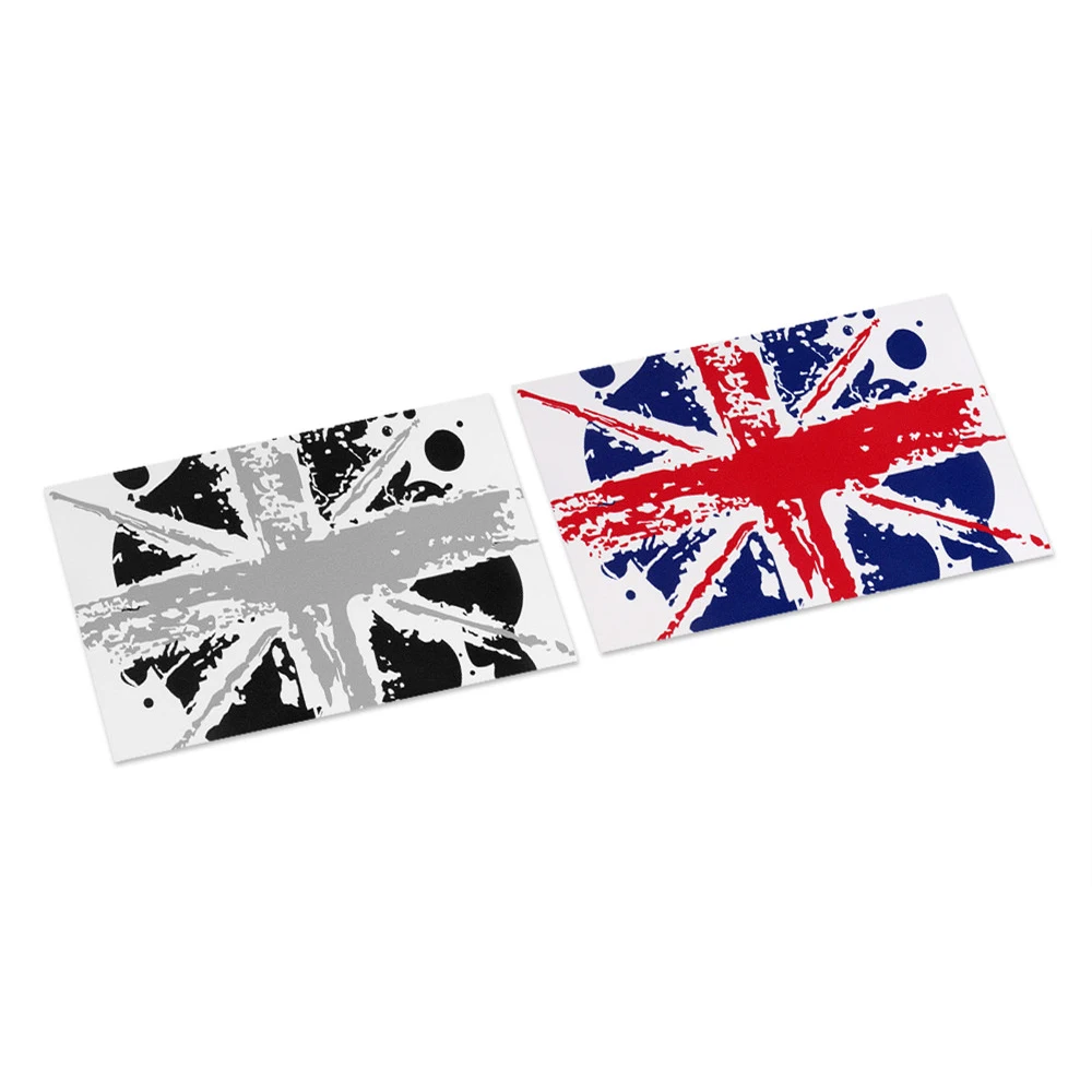 Universal Union Jack Auto Car Handbrake Sticker Decal for Mini Cooper One JCW S Clubman Countryman Car Accessories Sticker New