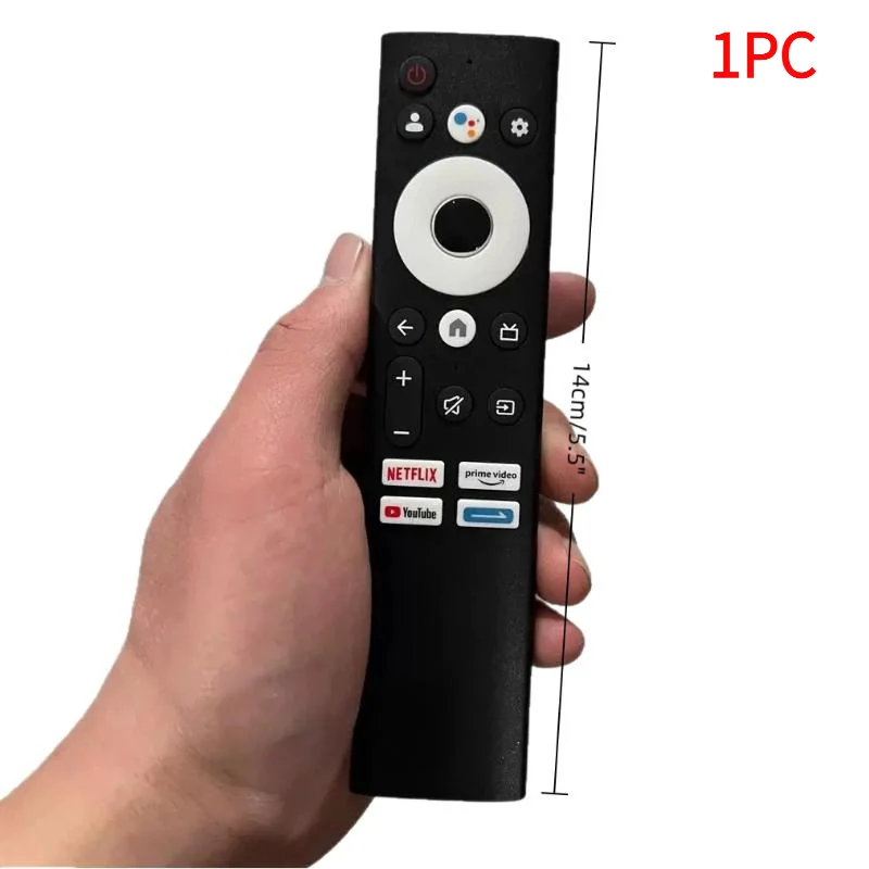 #1PC TV Voice Remote Control Suitable For Coocaa Android TVs Skyworth Smart Replacement