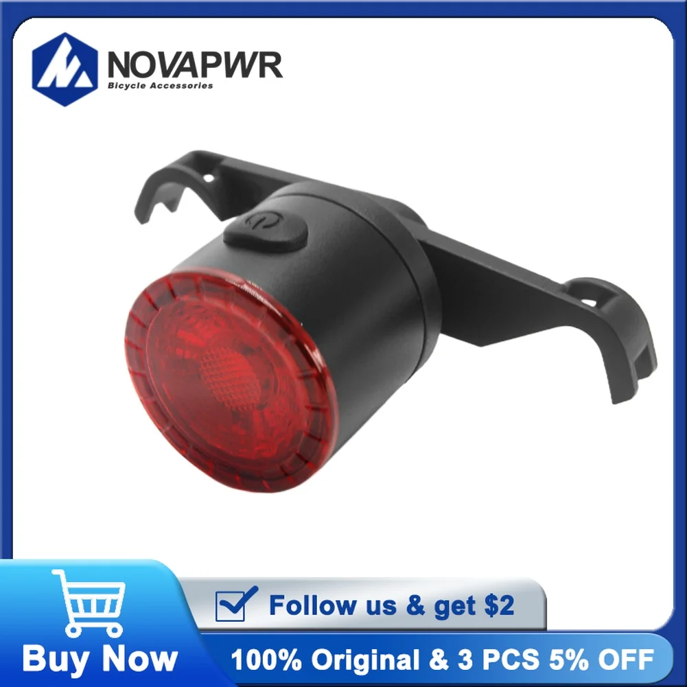 

Smart LED Bike Brake Light, USB Rechargeable Rear Tail Light, Waterproof Safety Warning for Outdoor Cycling Accessories
