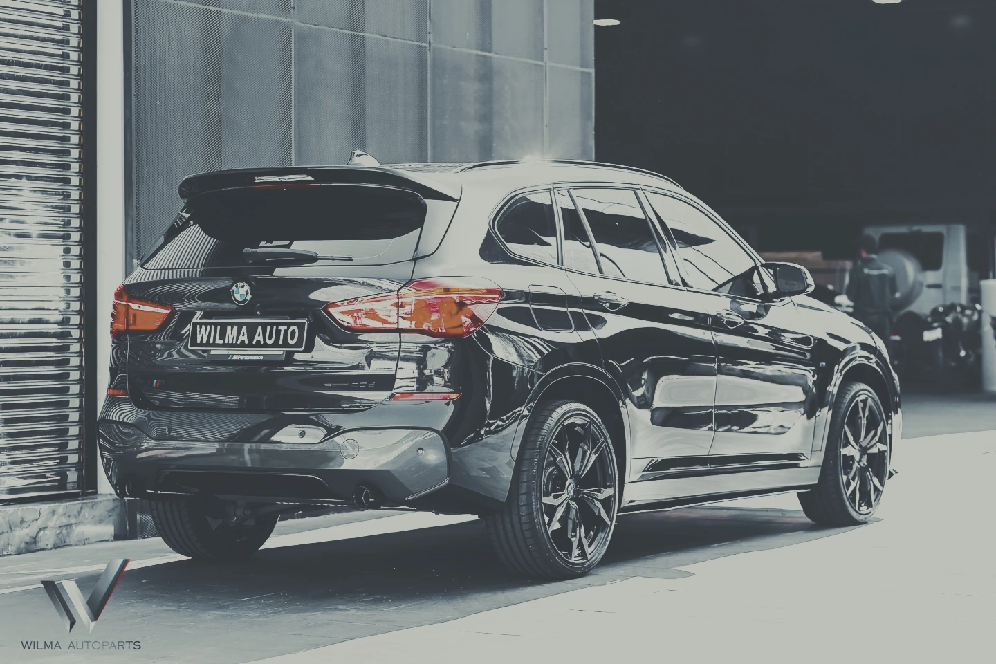 

For BMW X1 F48 F48 2016 2017 2018 2019 2020 2021 Tail Wing Top Wing Rear Spoiler Back Spoiler Lip Tail Wing Body Kit Decoration