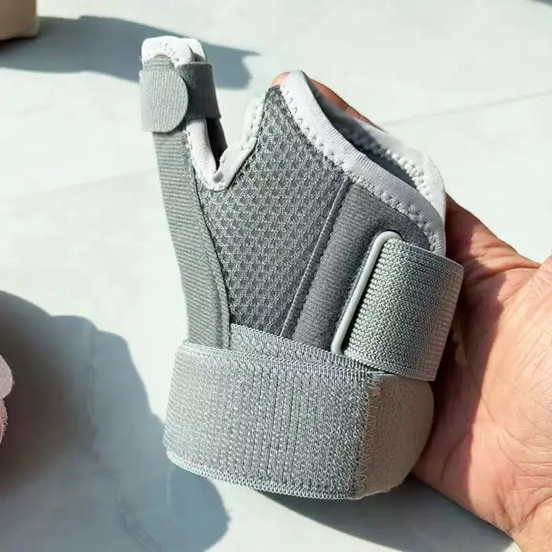 Breathable Elastic Fabric Thumb Splint Wrist Brace, Adjustable Stable Wrist Thumb Support for Arthritis Carpal Tunnel Tendonitis
