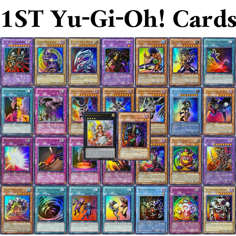 Yu-Gi-Oh! Tarjetas de juego de primera edición, tarjetas raras épicas con nombre dorado, Darklord Asmodeus/Superbia/Edeh AraeMINERVA, THE EXALTED LIGHTSWORN0