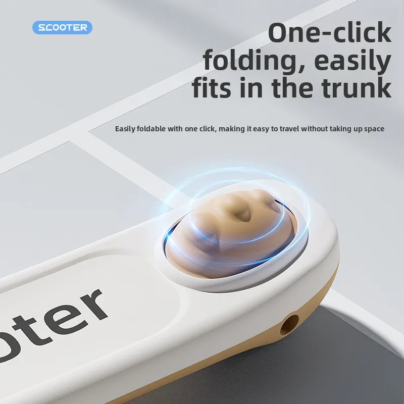 สกู๊ตเตอร์เด็กแบบพับได้ 3 in 1 พร้อมเสียงเพลงและไฟ  แฮนด์บาร์ปรับได้สำหรับการเลี้ยวแบบเอน  ที่นั่งถอดออกได้  ระบบเบรกนิรภัย สำหรับเด็กชายและเด็กหญิง