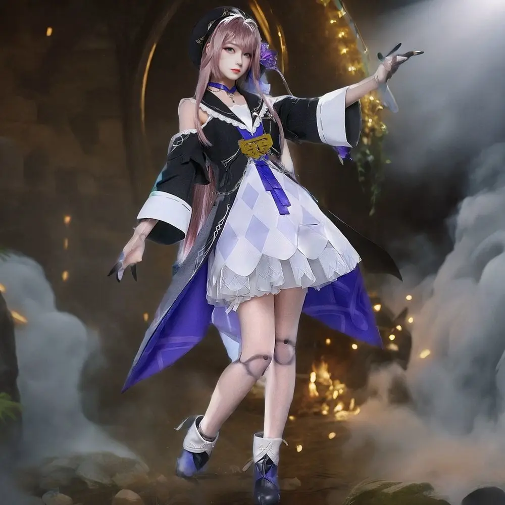 

Game Herta Cosplay Honkai Star Rail Cosplay Costume Game Cos Honkai Star Rail Cosplay Genius Society Herta Costume 2025