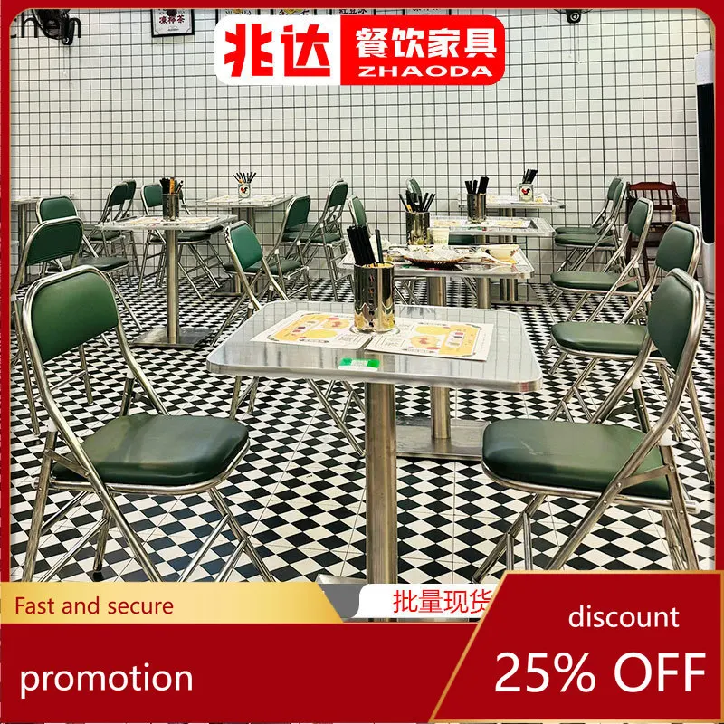 

LXC Tea Restaurant Dining Table and Chairs 60CM Square Table 80CM Dining Table