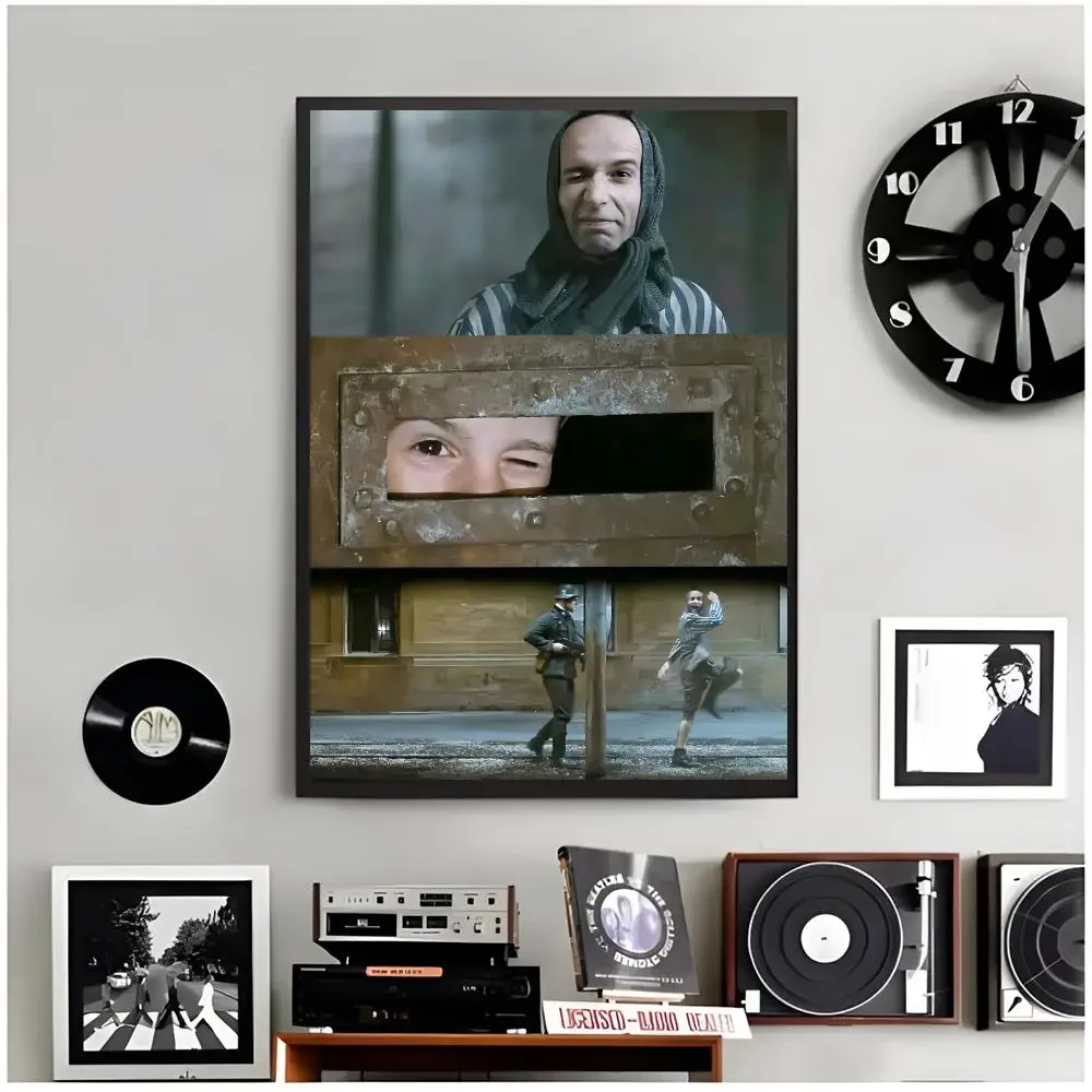 foreign film L-La vita e bella Poster Modern Wall Art Home Decor Living Room Decorative Print Unframed