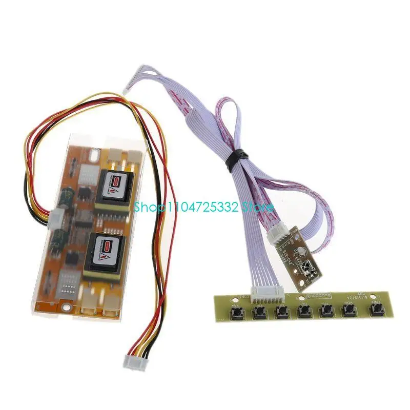 P5EA 12V/4A Remote Control Driver Board Set Universal LCD TV Controller Driver Board Easy Installation Plastic+Metal Made