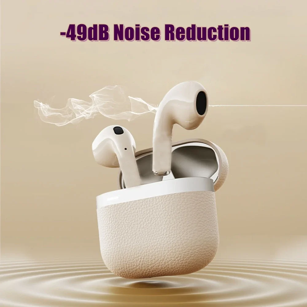 

Pro 4 TWS Wireless Headphones Earphone Bluetooth Compatible 5.4 Waterproof Headset with Mic for Xiaomi iPhone Bluetooth Earbuds