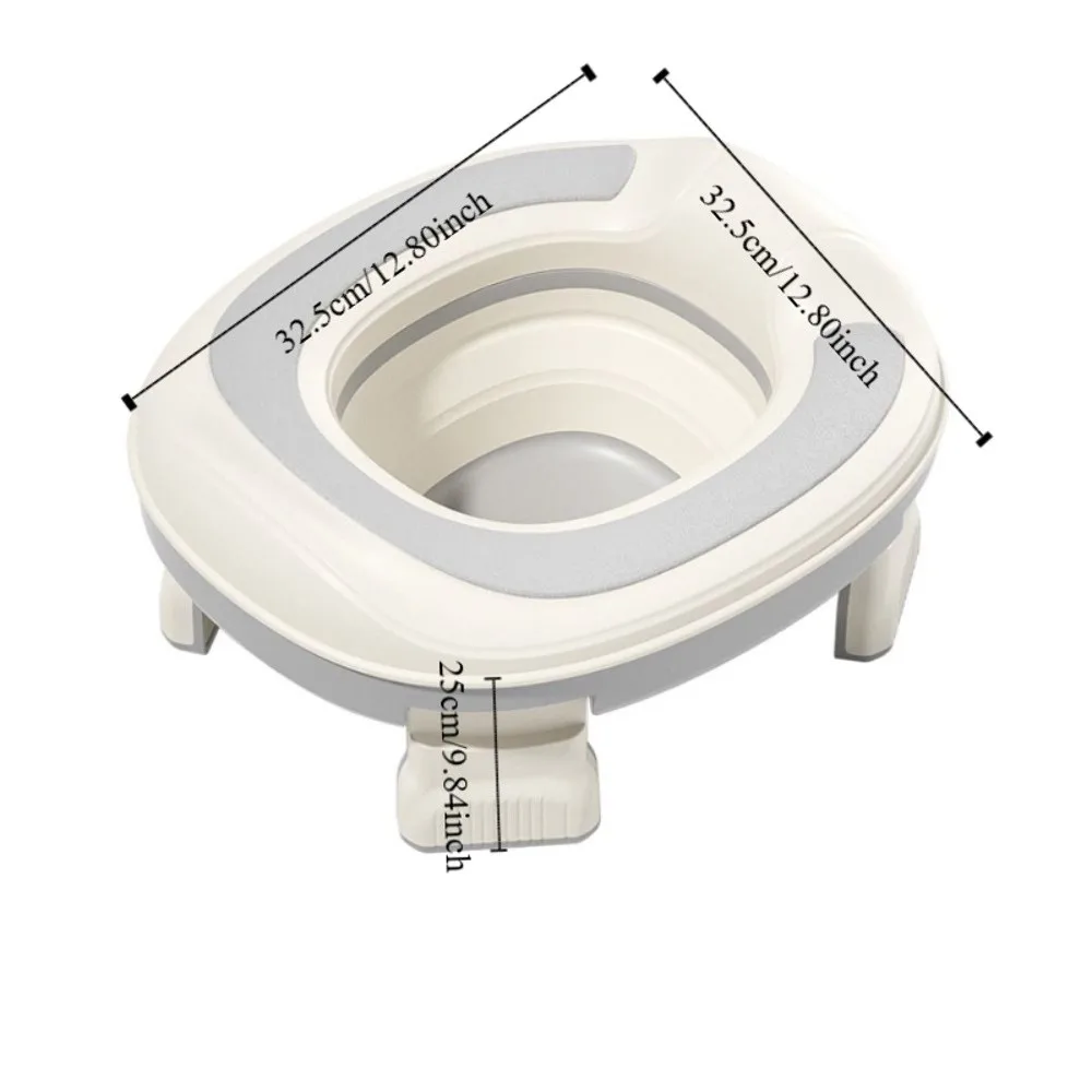 مقعد مرحاض للأطفال قابل للطي سهل الغسل ومضاد للانزلاق للأطفال مبولة منزلية مقاومة للرذاذ مقعد مرحاض للأطفال للاستخدام المنزلي #6